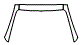 Roof and A-Pillar Kit pattern for the 2008 Hyundai Tucson