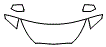 Hood, Fender and Mirror Kit pattern for the 2012 Hyundai Tucson