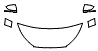 Hood, Fender and Mirror Kit pattern for the 2016 Hyundai Tucson