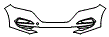 Bumper Kit pattern for the 2016 Hyundai Tucson