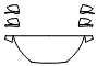 Hood, Fender and Mirror Kit pattern for the 2021 Hyundai Tucson