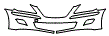Bumper Kit pattern for the 2011 Hyundai Genesis