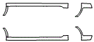 Wheel Opening and Rocker Panel Kit pattern for the 2011 Hyundai Genesis