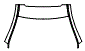 Roof and A-Pillar Kit pattern for the 2011 Hyundai Genesis