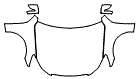 Full Hood, Fender and Mirror Kit pattern for the 2011 Hyundai Genesis