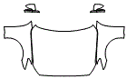 Full Hood, Fender and Mirror Kit pattern for the 2016 Hyundai Genesis