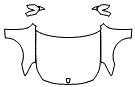 Full Hood, Fender and Mirror Kit pattern for the 2016 Hyundai Equus