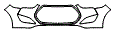 Bumper Kit pattern for the 2016 Hyundai Veloster