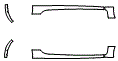 Rocker Panel Kit pattern for the 2012 Hyundai Veloster