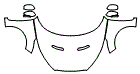 Full Hood, Fender and Mirror Kit pattern for the 2012 Hyundai Veloster