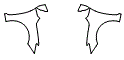Full Fender and Mirror Kit pattern for the 2021 Hyundai Veloster