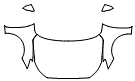Full Hood, Fender and Mirror Kit pattern for the 2022 Hyundai Veloster
