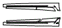 Rocker Panel Kit pattern for the 2022 Hyundai Veloster
