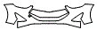 Bumper and Luggage Area Kit pattern for the 2015 Hyundai Elantra Coupe