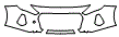 Bumper Kit pattern for the 2020 Hyundai Elantra GT
