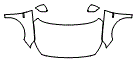 Full Hood, Fender and Mirror Kit pattern for the 2022 Hyundai Ioniq