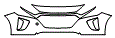 Bumper Kit pattern for the 2022 Hyundai Ioniq
