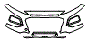 Bumper Kit pattern for the 2018 Hyundai Kona (Canada)