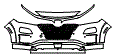 Bumper Kit pattern for the 2019 Hyundai Kona (Canada)