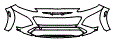 Bumper Kit pattern for the 2022 Hyundai Kona (US)