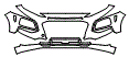 Bumper Kit pattern for the 2019 Hyundai Kona (Canada)