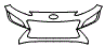 Bumper Kit pattern for the 2022 Hyundai Kona (US)