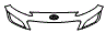 Bumper Kit pattern for the 2022 Hyundai Kona (US)