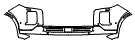 Bumper Kit pattern for the 2023 Hyundai Palisade