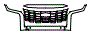 Grille Kit pattern for the 2023 Hyundai Palisade