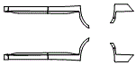 Rocker Panel Kit pattern for the 2023 Hyundai Palisade