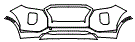 Bumper Kit pattern for the 2020 Hyundai Palisade
