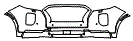 Bumper Kit pattern for the 2022 Hyundai Palisade