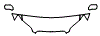 Hood, Fender and Mirror Kit pattern for the 2006 Subaru Outback