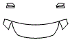 Hood, Fender and Mirror Kit pattern for the 2015 Subaru Legacy