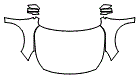 Full Hood, Fender and Mirror Kit pattern for the 2015 Subaru Legacy