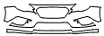 Bumper Kit pattern for the 2018 Subaru Legacy