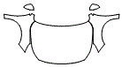 Full Hood, Fender and Mirror Kit pattern for the 2018 Subaru Legacy