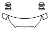 Hood, Fender and Mirror Kit pattern for the 2021 Subaru Forester