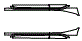 Rocker Panel Kit pattern for the 2022 Subaru Forester (US)