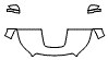 Hood, Fender and Mirror Kit pattern for the 2022 Subaru Forester (US)