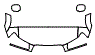 Hood, Fender and Mirror Kit pattern for the 2004 Subaru Forester