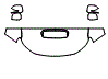 Hood, Fender and Mirror Kit pattern for the 2010 Subaru Forester