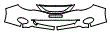 Grille and Bumper Kit pattern for the 2011 Subaru Impreza