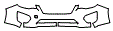 Bumper Kit pattern for the 2014 Subaru Impreza