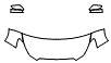 Hood, Fender and Mirror Kit pattern for the 2015 Subaru Impreza