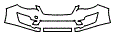 Bumper pattern for the 2015 Subaru Impreza