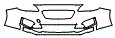 Bumper Kit pattern for the 2018 Subaru Impreza