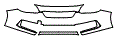 Bumper Kit pattern for the 2020 Subaru Impreza (US)