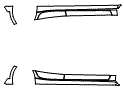 Rocker Panel Kit pattern for the 2020 Subaru Impreza (Canada)