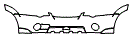 Bumper Kit pattern for the 2006 Subaru Outback